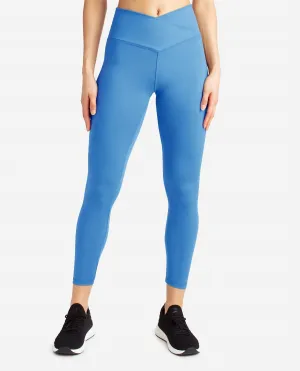 Crossover Waist 7/8 Leggings In Marina