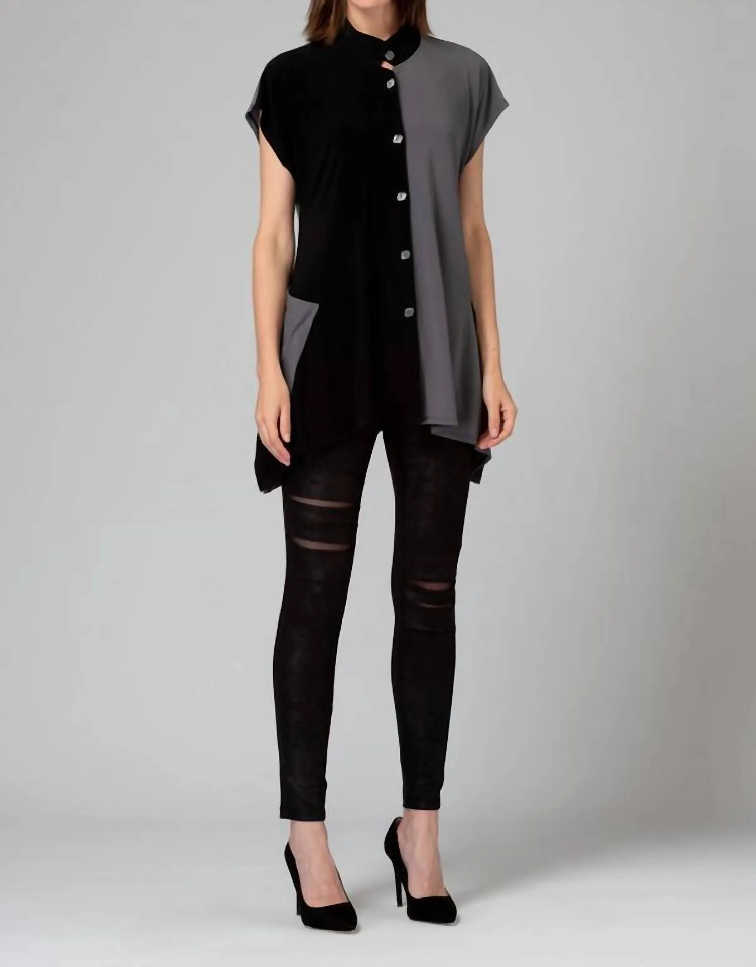 Cut Out Legging In Black