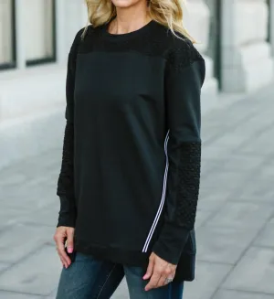 Devoe Sweatshirt In Black