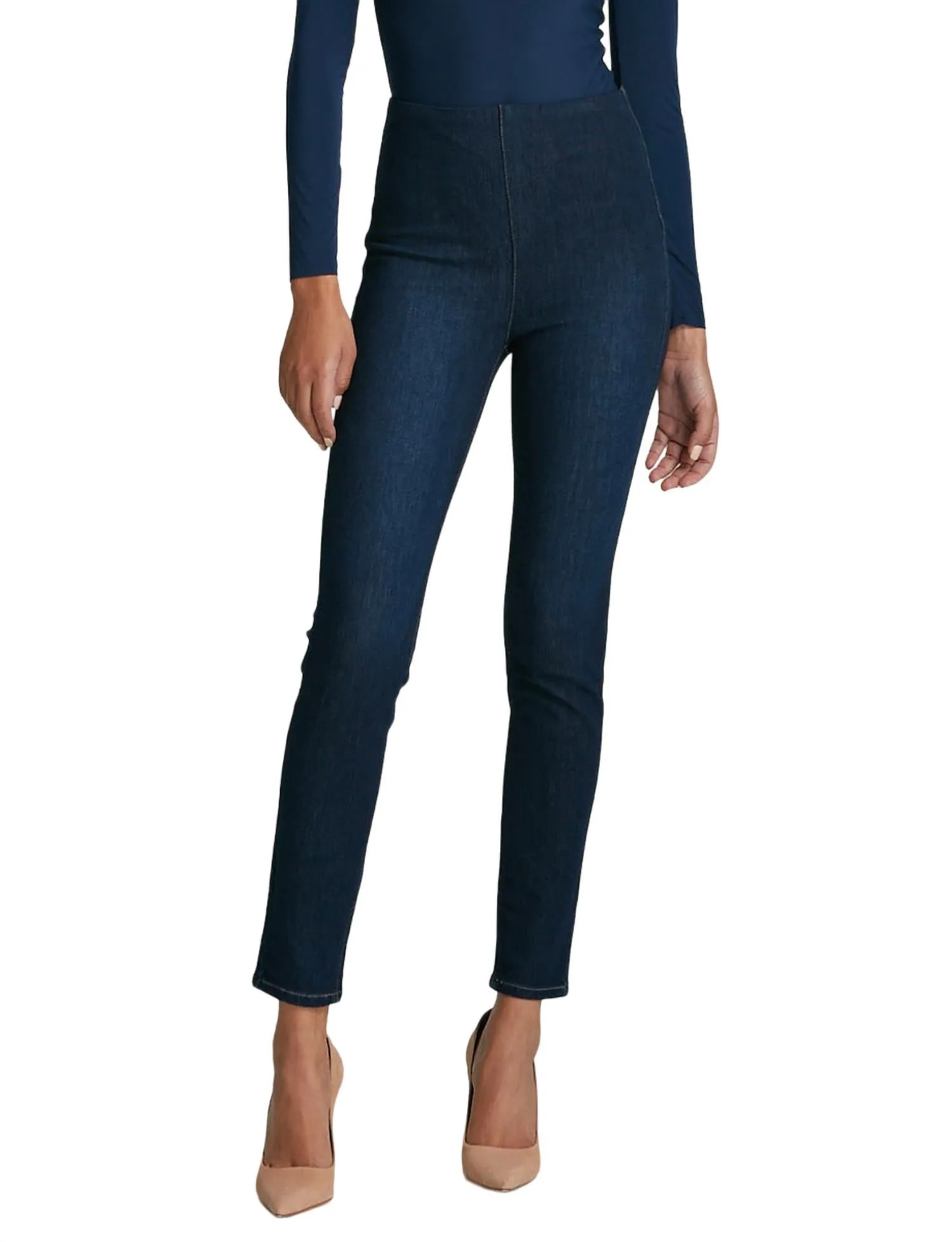 Do It All Denim Legging In Indigo