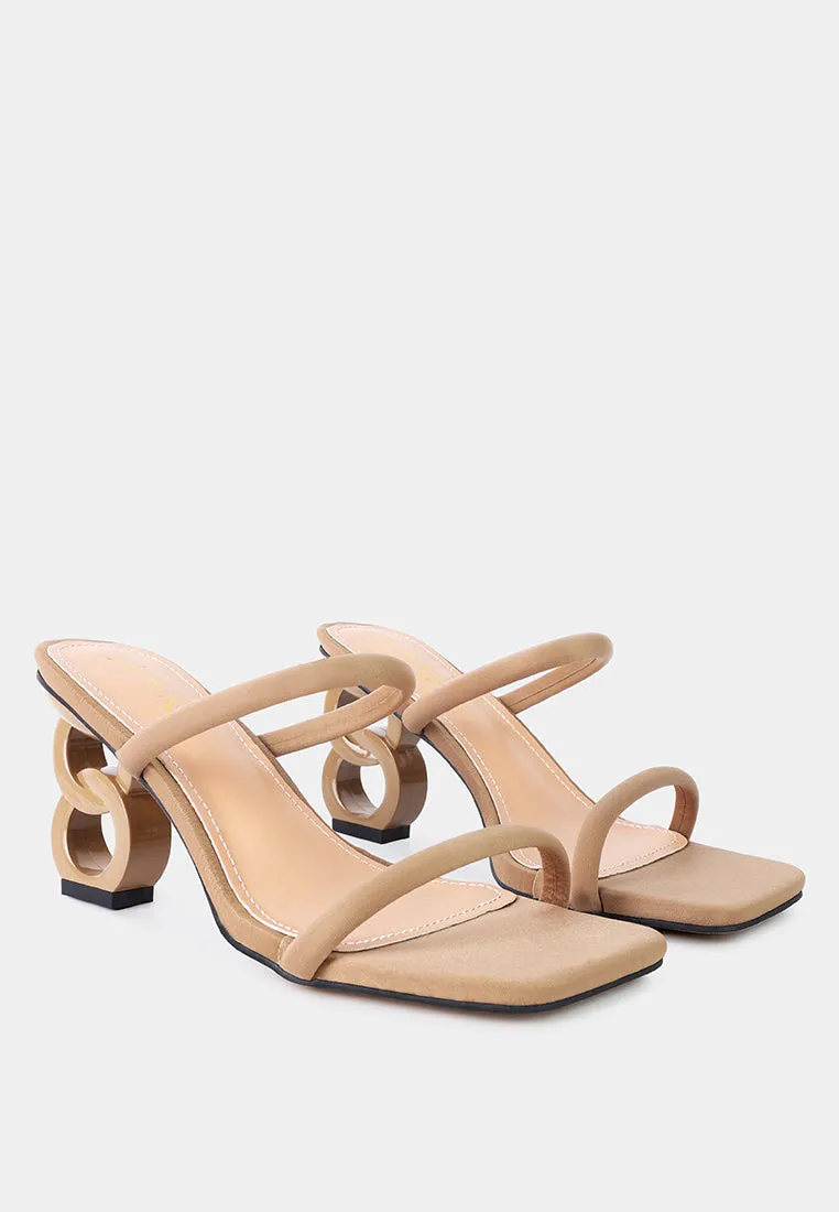 downtown experiment heel slide sandals