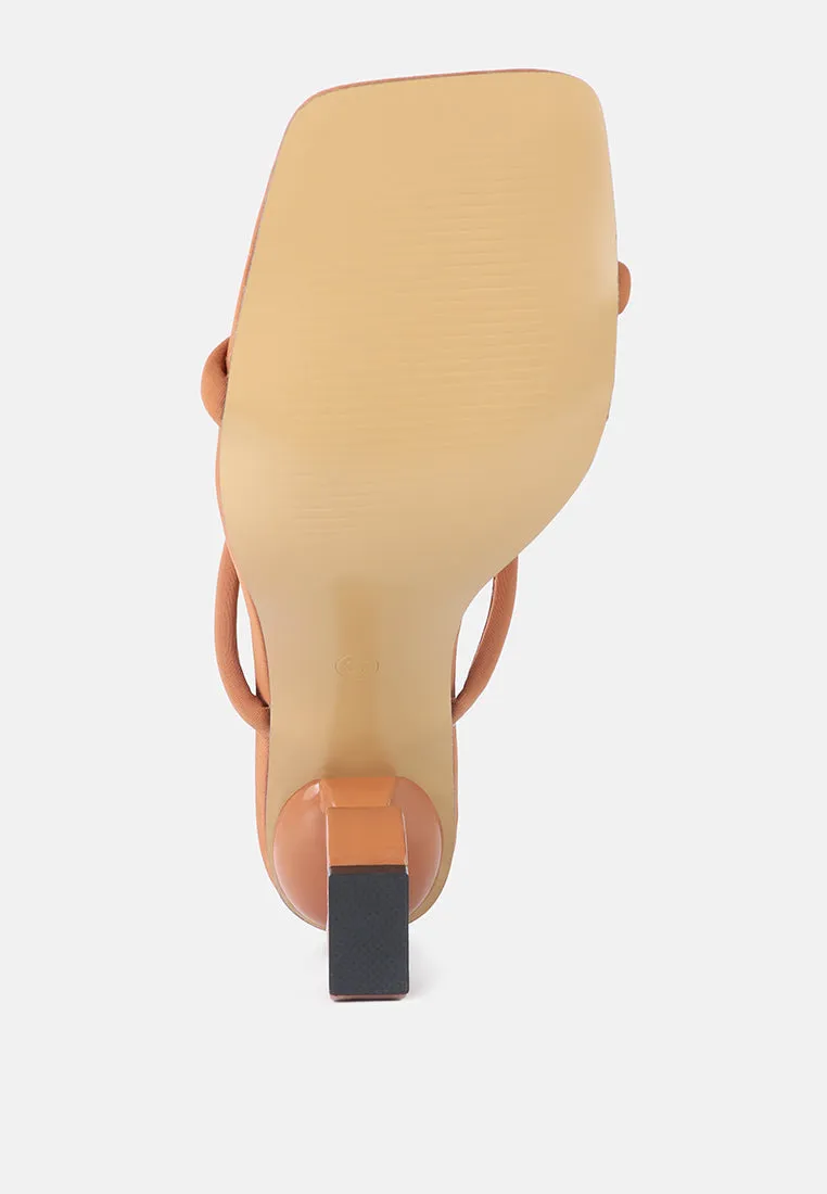 downtown experiment heel slide sandals