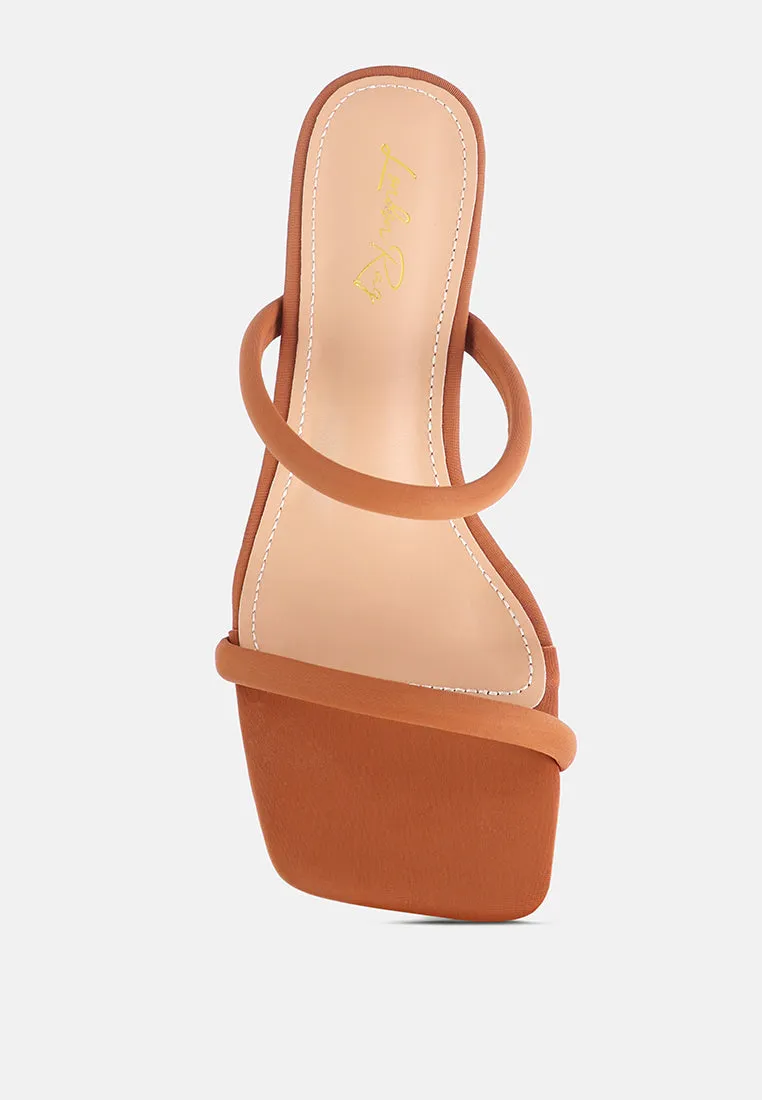downtown experiment heel slide sandals
