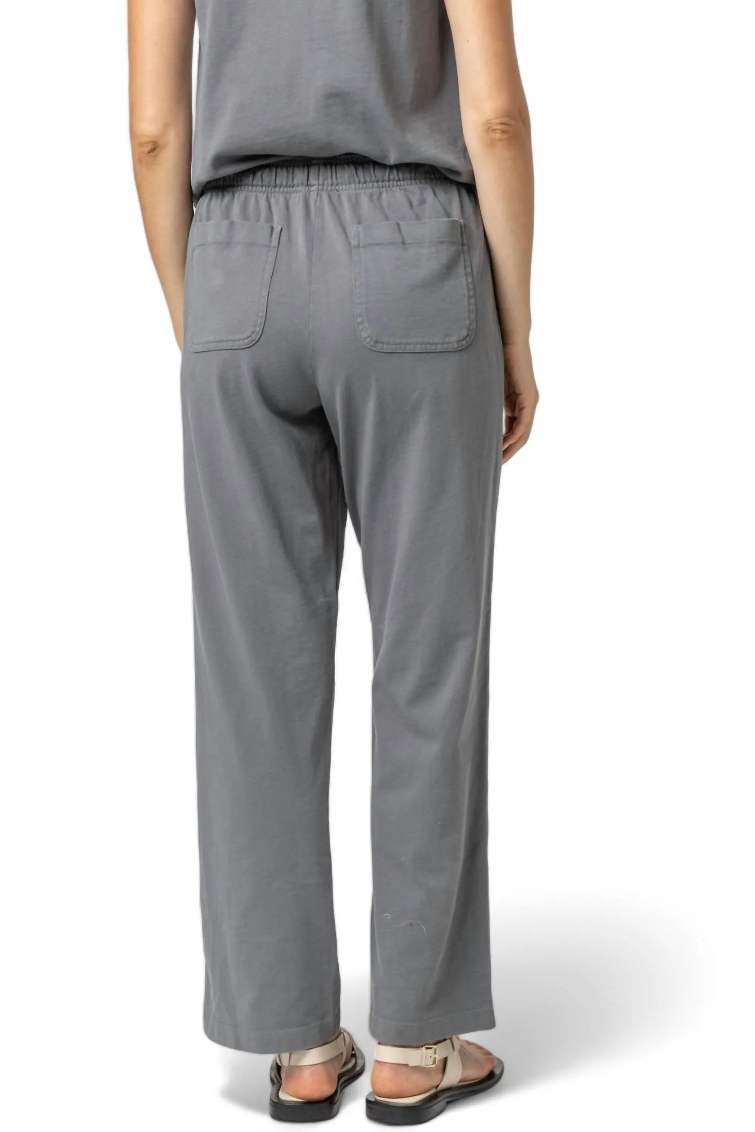 Drawstring Pant In Granite