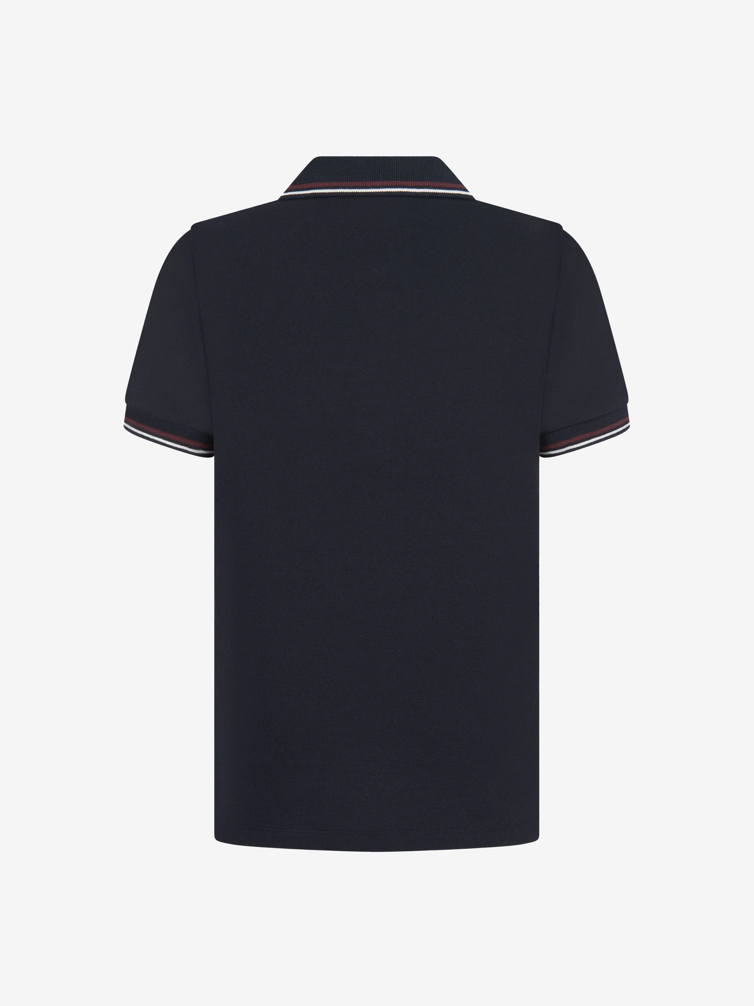 Emporio Armani Baby Boys Logo Polo Shirt in Navy