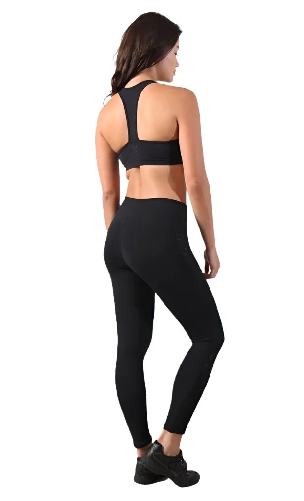 Equilibrium Lace Sara Black Legging L732