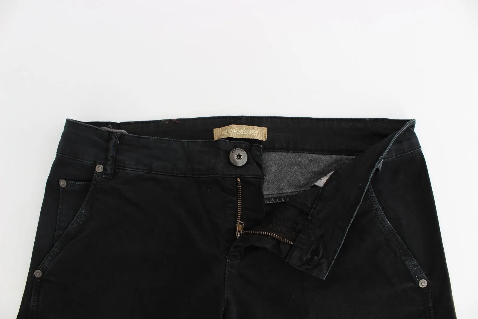 Ermanno Scervino blue Slim Jeans blue Pants Skinny Leg Women's Straight