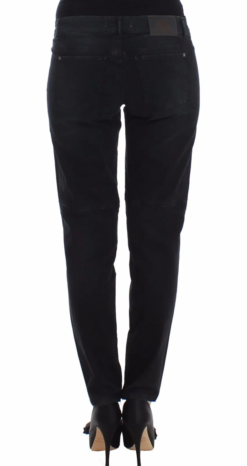 Ermanno Scervino blue Slim Jeans blue Pants Skinny Leg Women's Straight
