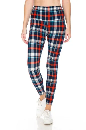FASHNZFAB 5-inch Long Yoga Style Banded Lined Tie Dye Printed Knit Legging With High Waist.