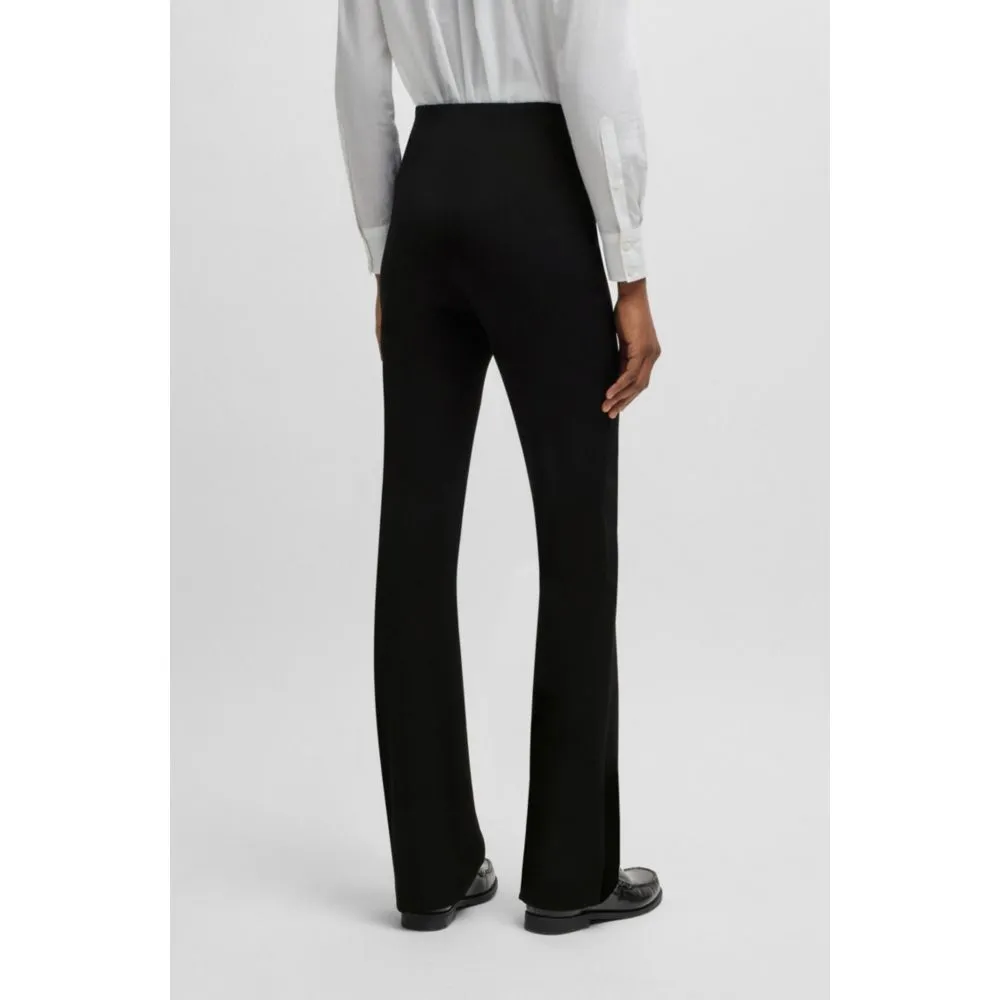 Flared leggings in stretch jersey
