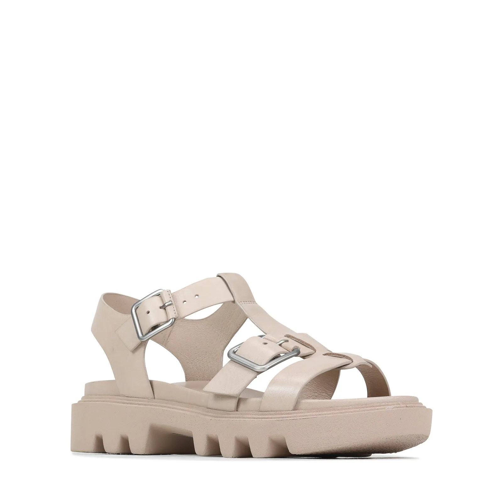 FLIC LEATHER SANDALS