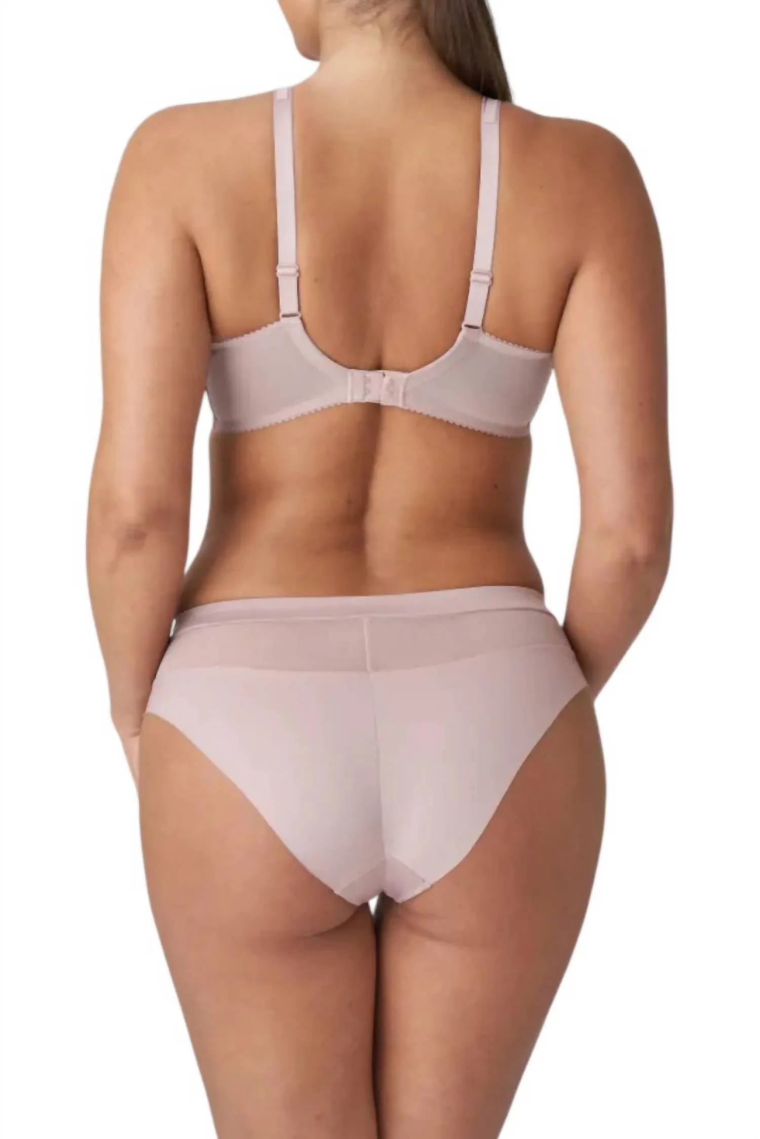 Flower Shadow Full Cup Bra In Bois De Rose