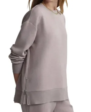 Gabriella Sweatshirt In Taupe Marl