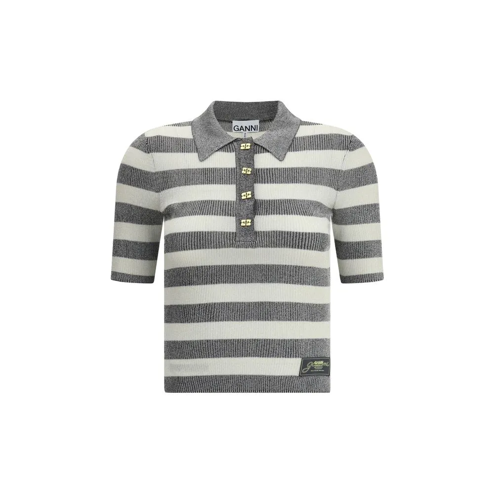 Ganni Knit polo Women's shirt