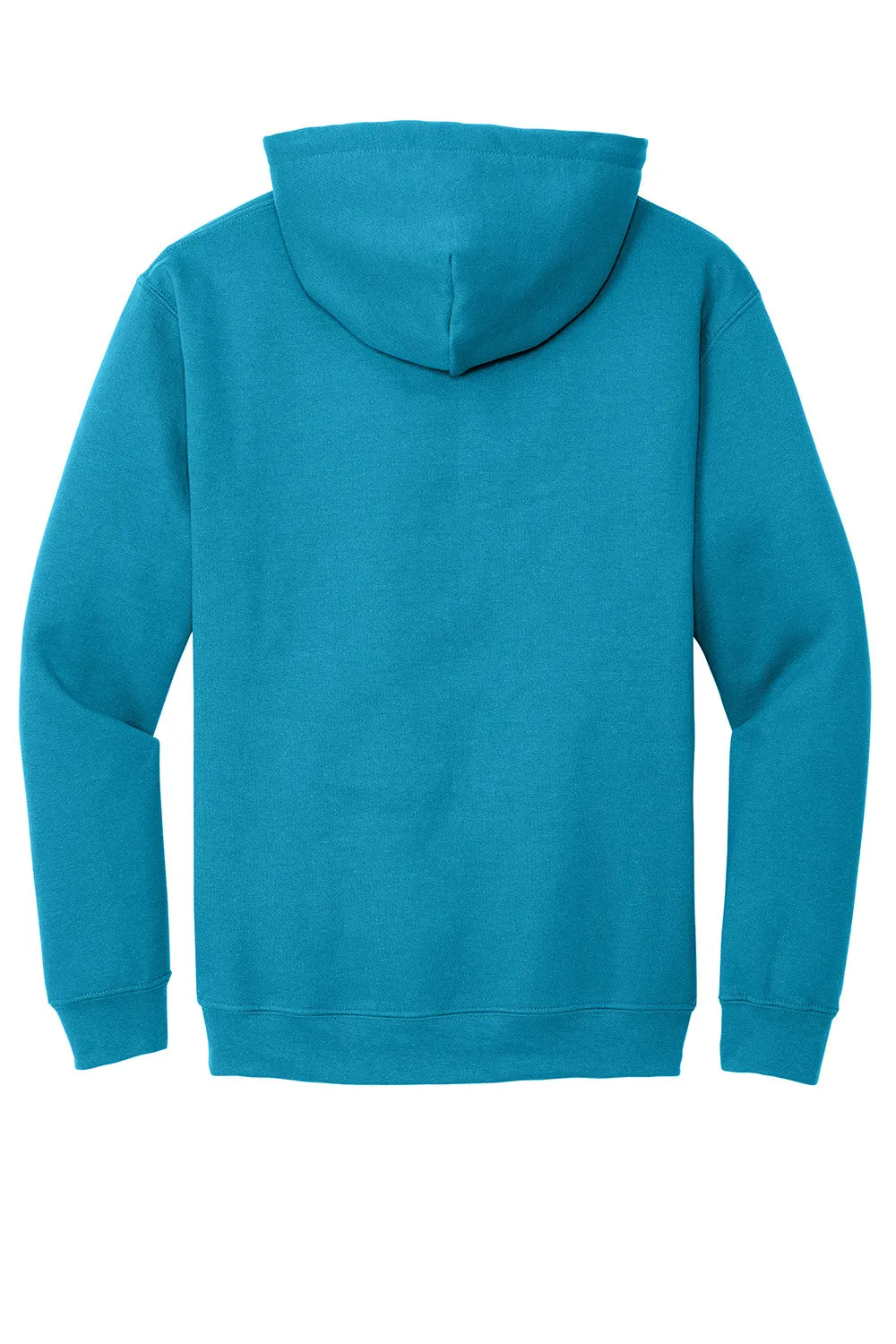 Gildan Mens Pill Resistant Hooded Sweatshirt Hoodie w/ Pouch Pocket - Sapphire Blue