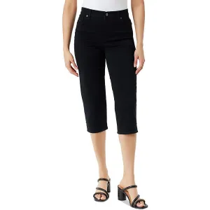 Gloria Vanderbilt Womens High Rise Slimming Capri Jeans