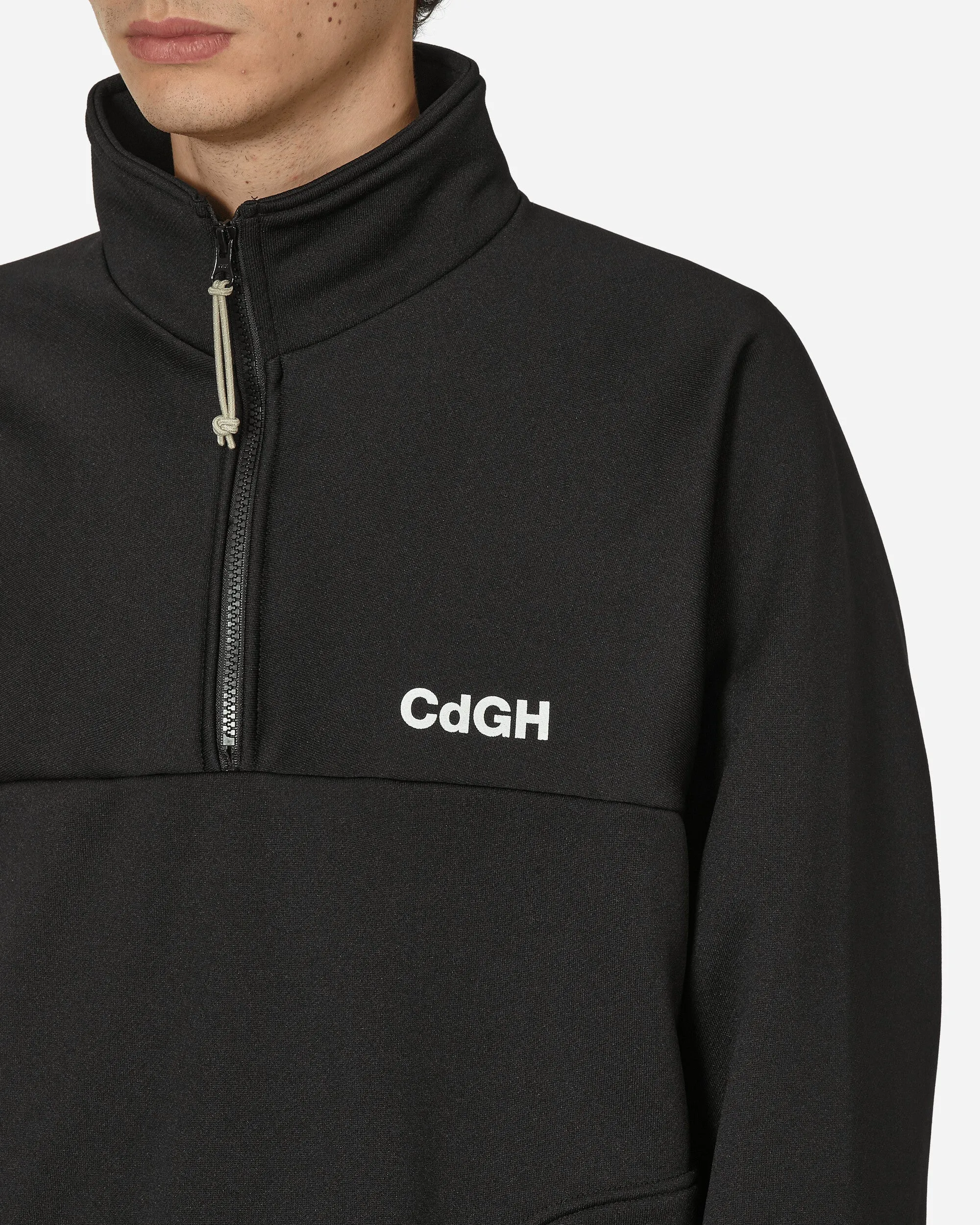 Half-Zip Sweatshirt Black