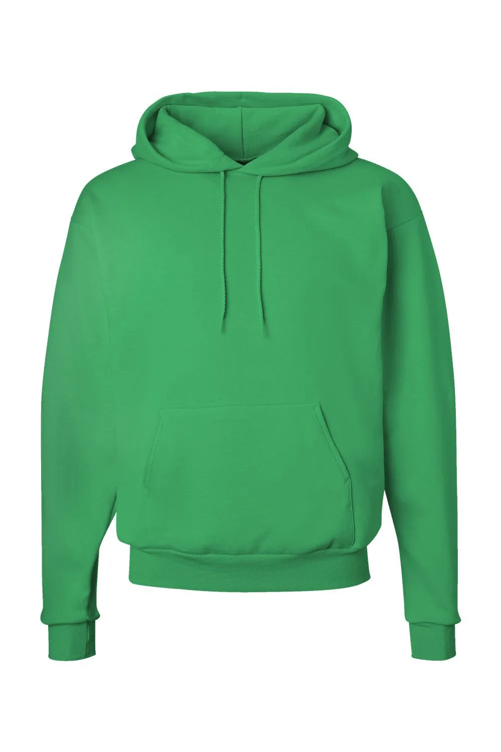 Hanes Mens EcoSmart Print Pro XP Pill Resistant Hooded Sweatshirt Hoodie w/ Pouch Pocket - Kelly Green