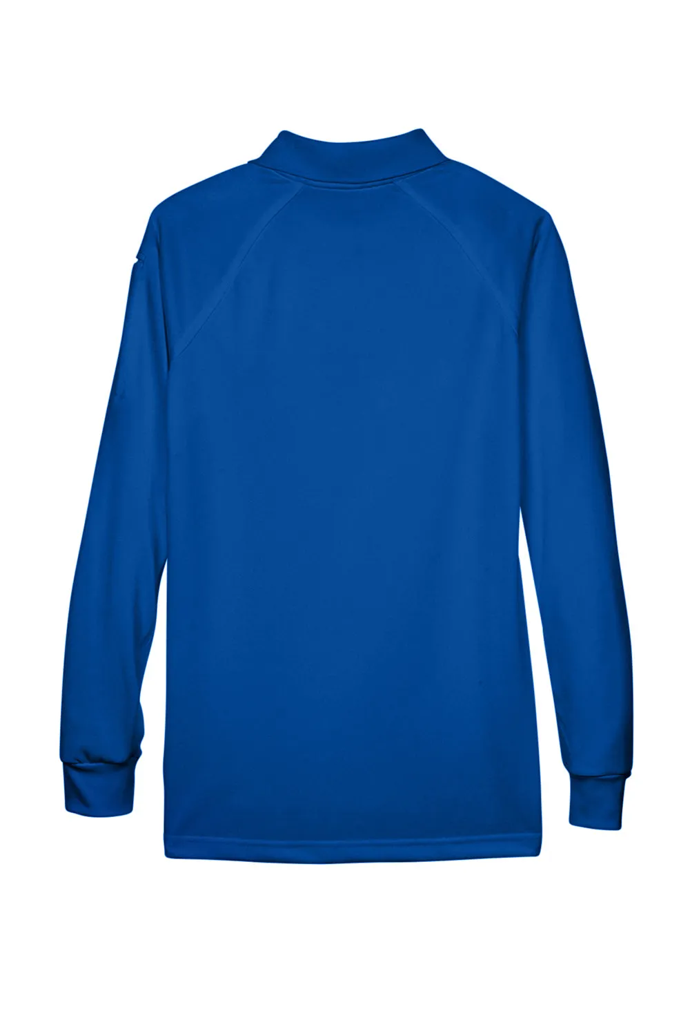 Harriton Womens Advantage Tactical Moisture Wicking Long Sleeve Polo Shirt - True Royal Blue