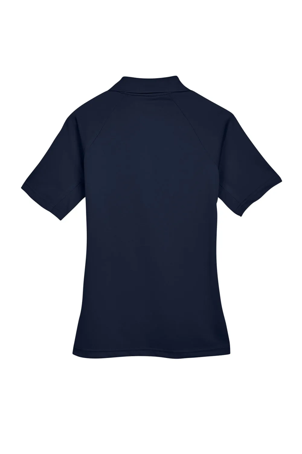 Harriton Womens Advantage Tactical Moisture Wicking Short Sleeve Polo Shirt - Dark Navy Blue