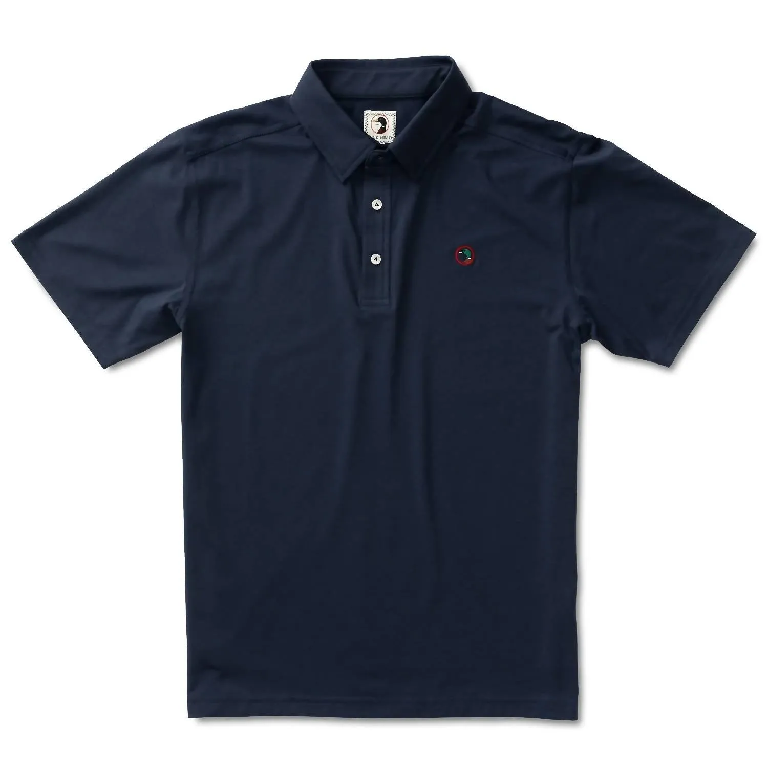 Hayes Performance Logo Polo In Navy