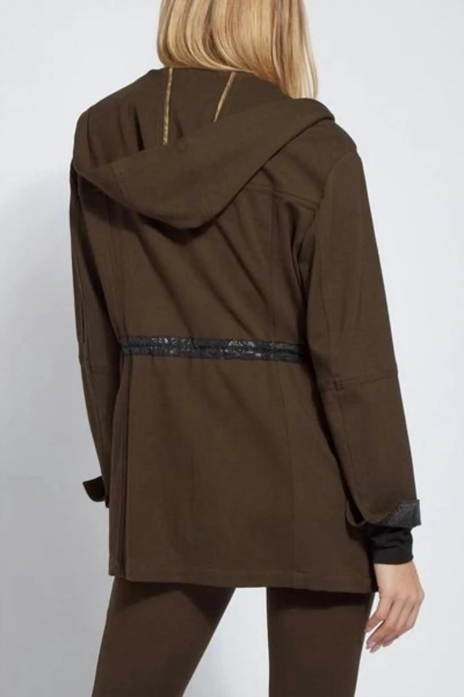 Hibernation Hooded Parka In Brown