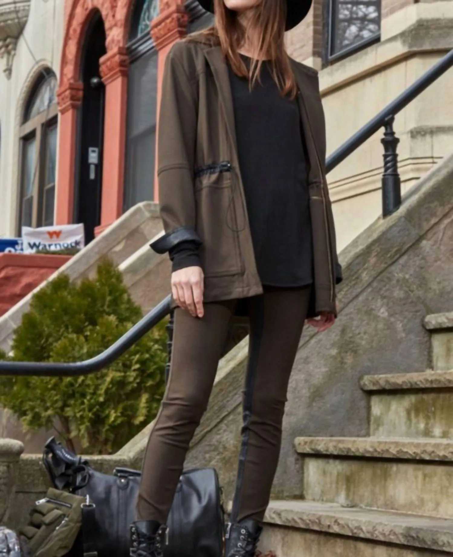 Hibernation Hooded Parka In Brown