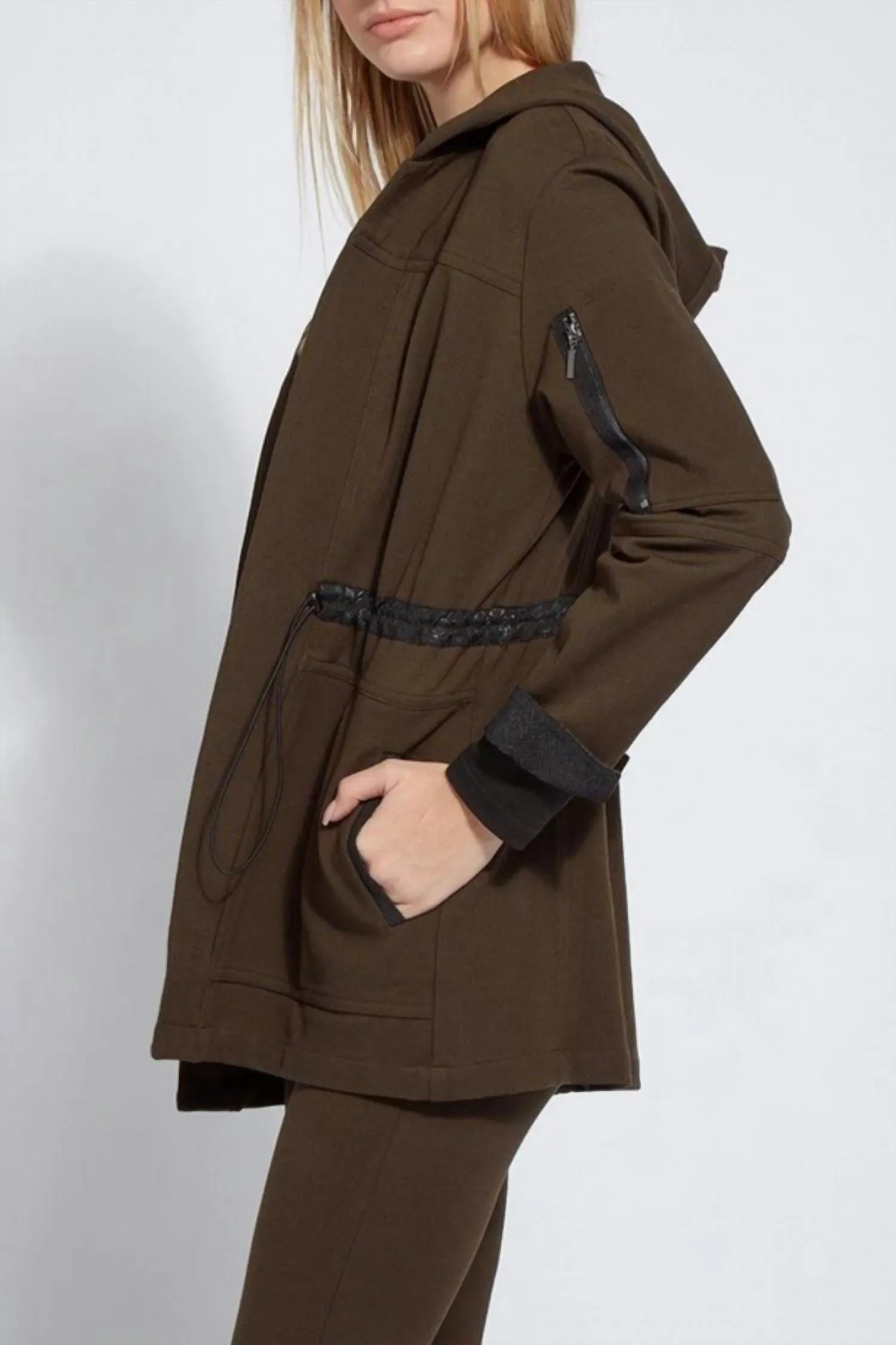 Hibernation Hooded Parka In Brown
