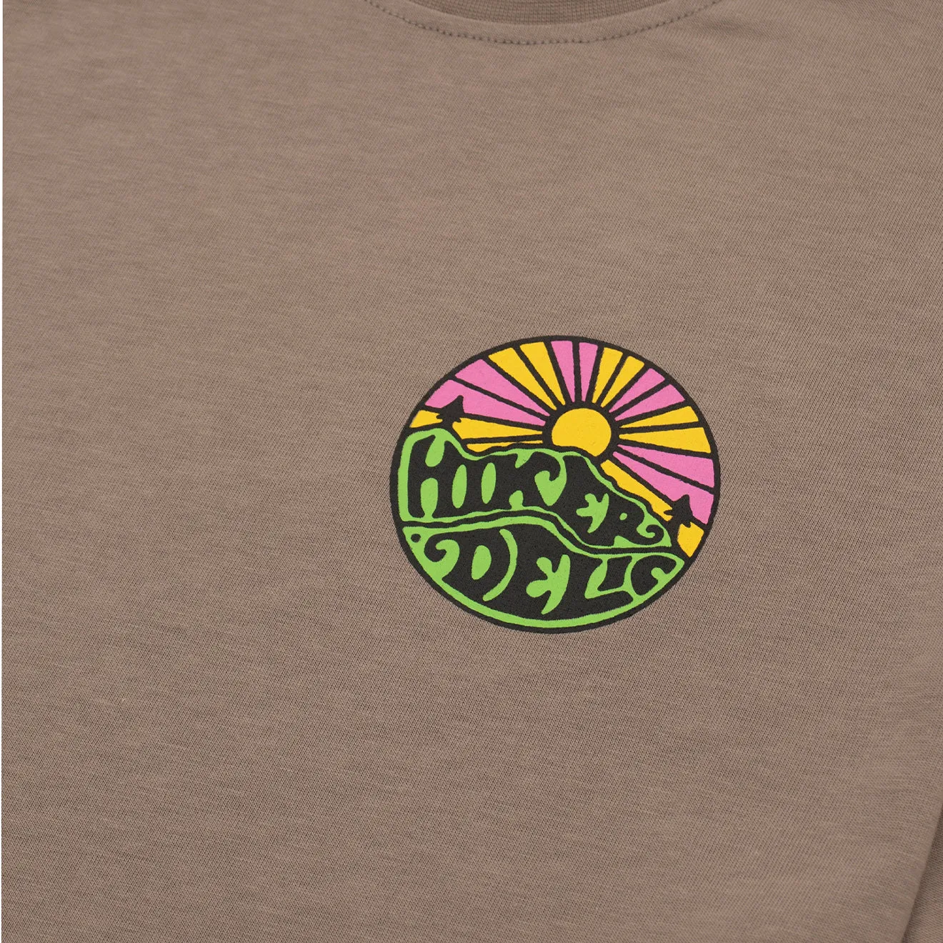 Hikerdelic Original Logo SS T-Shirt - Mushroom