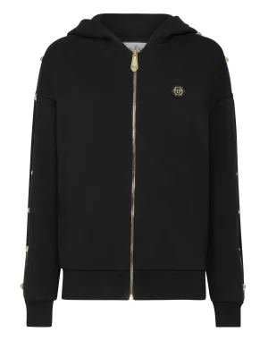 Hoodie Full Zip Studs