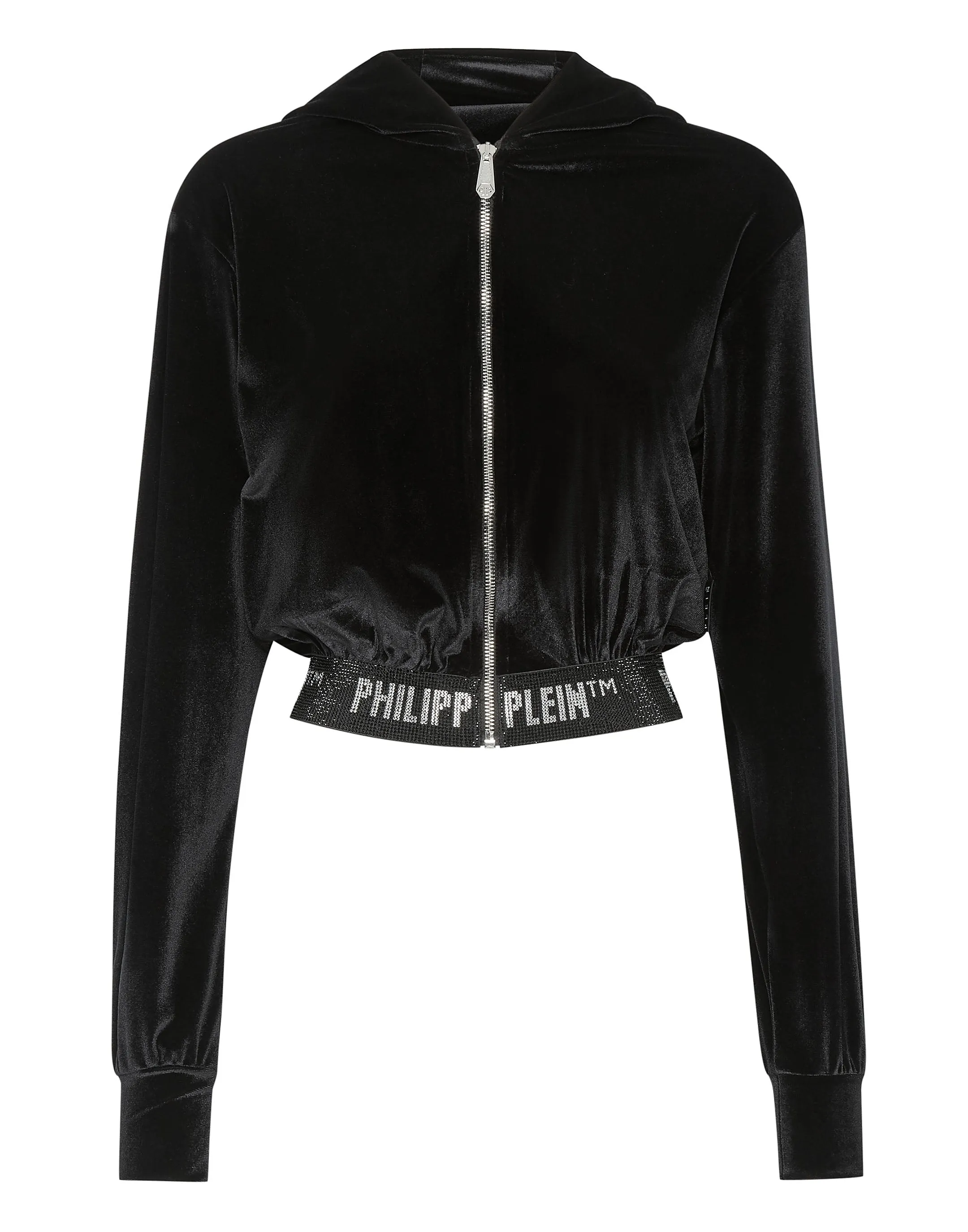 Hoodie Sweatjacket Crystal