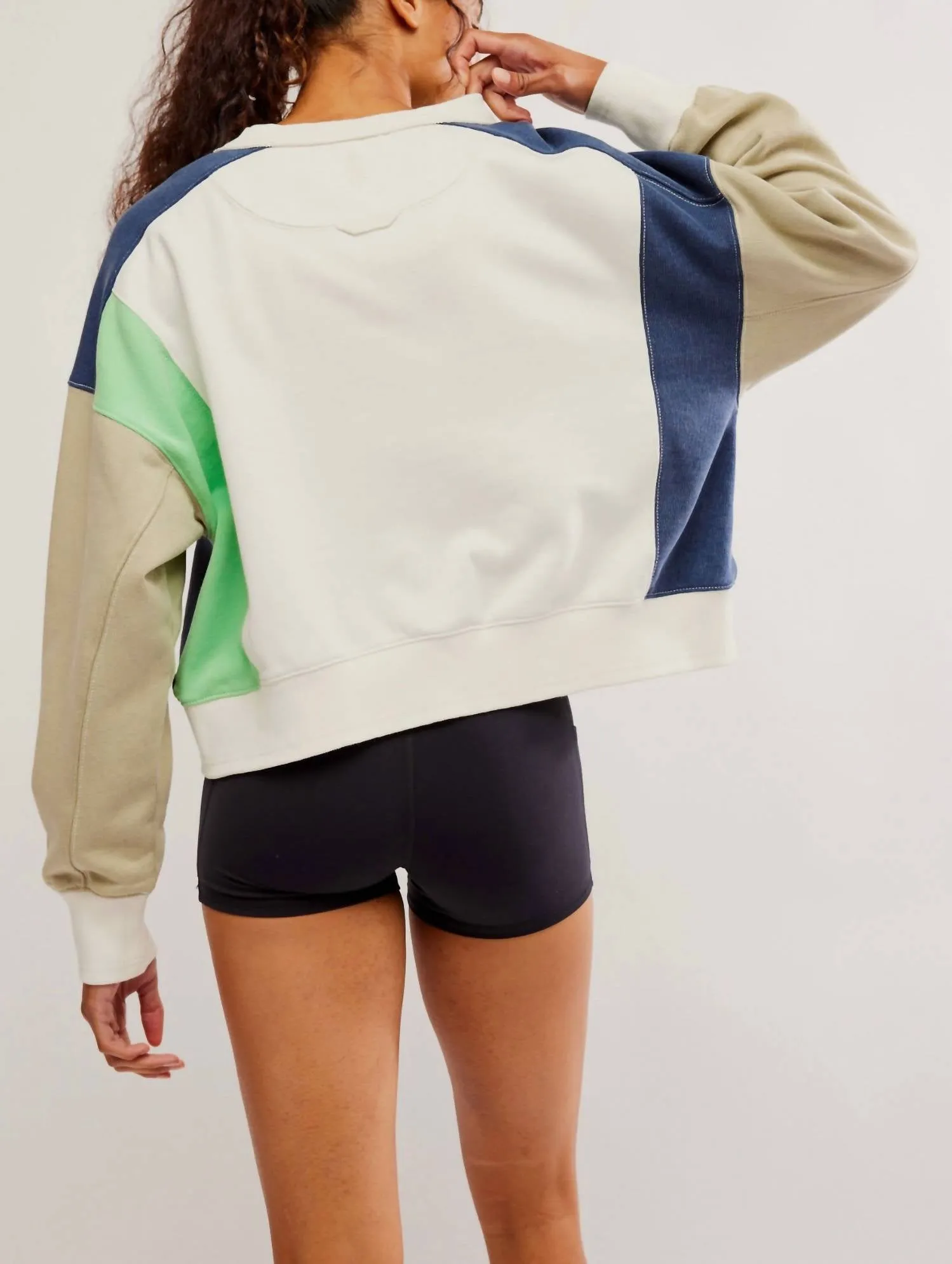 Intercept Logo Pullover In Green Combo