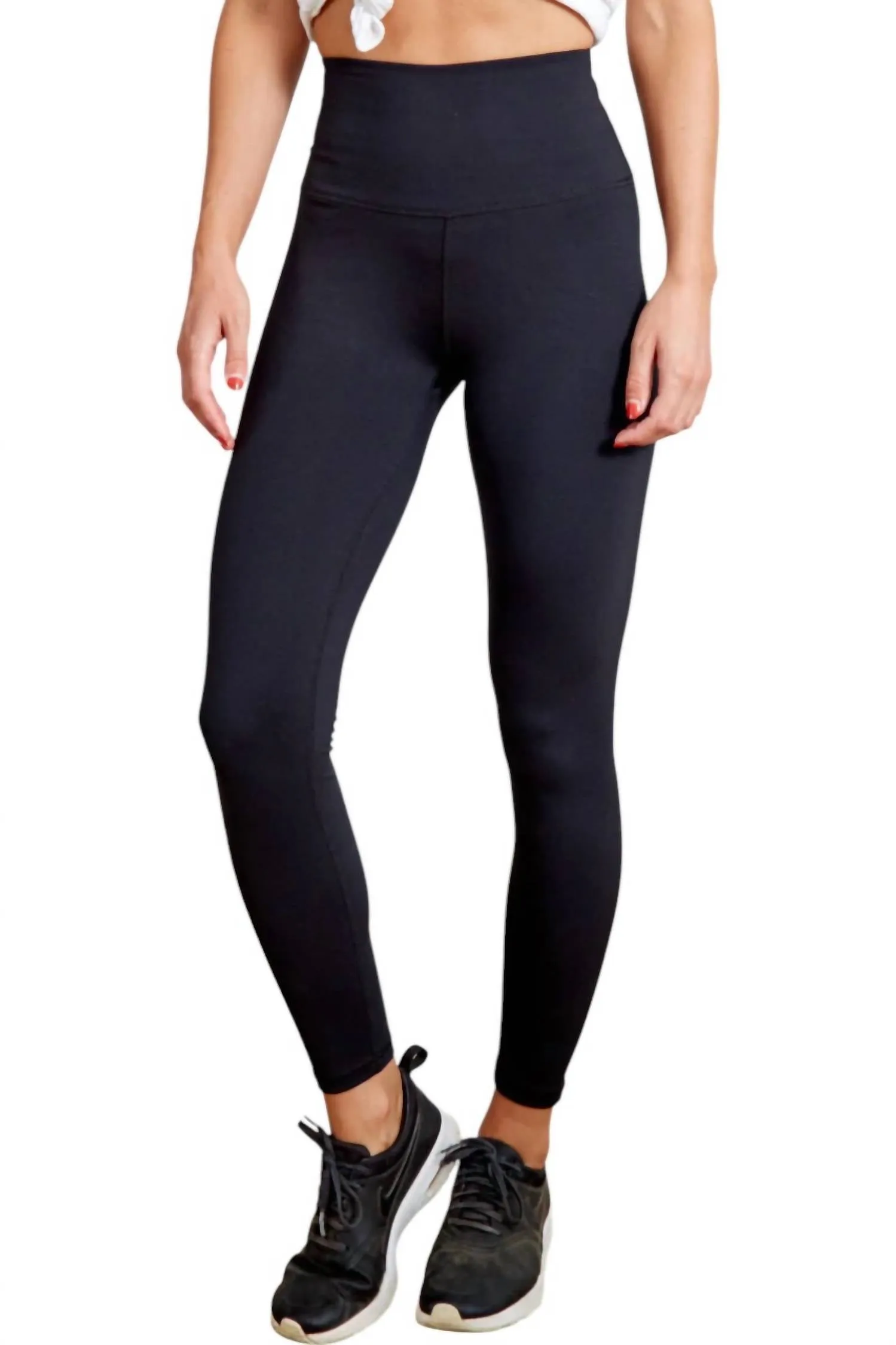 Jaelynn Leggings In Black Sand