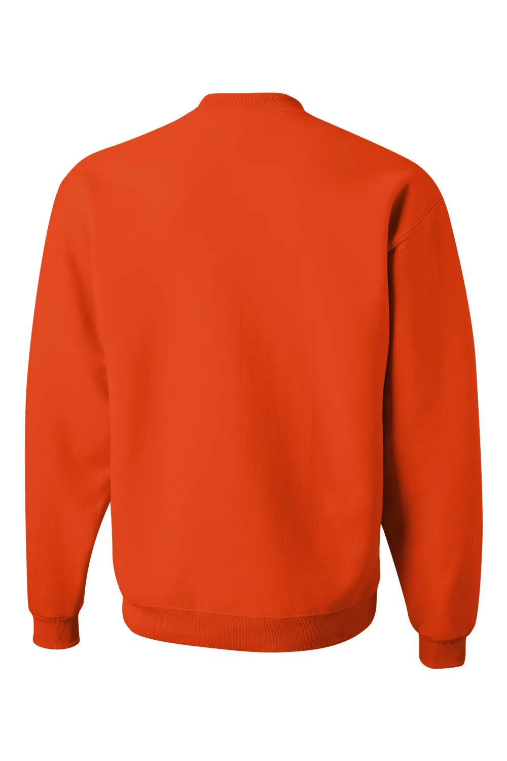 Jerzees Mens NuBlend Fleece Crewneck Sweatshirt - Burnt Orange