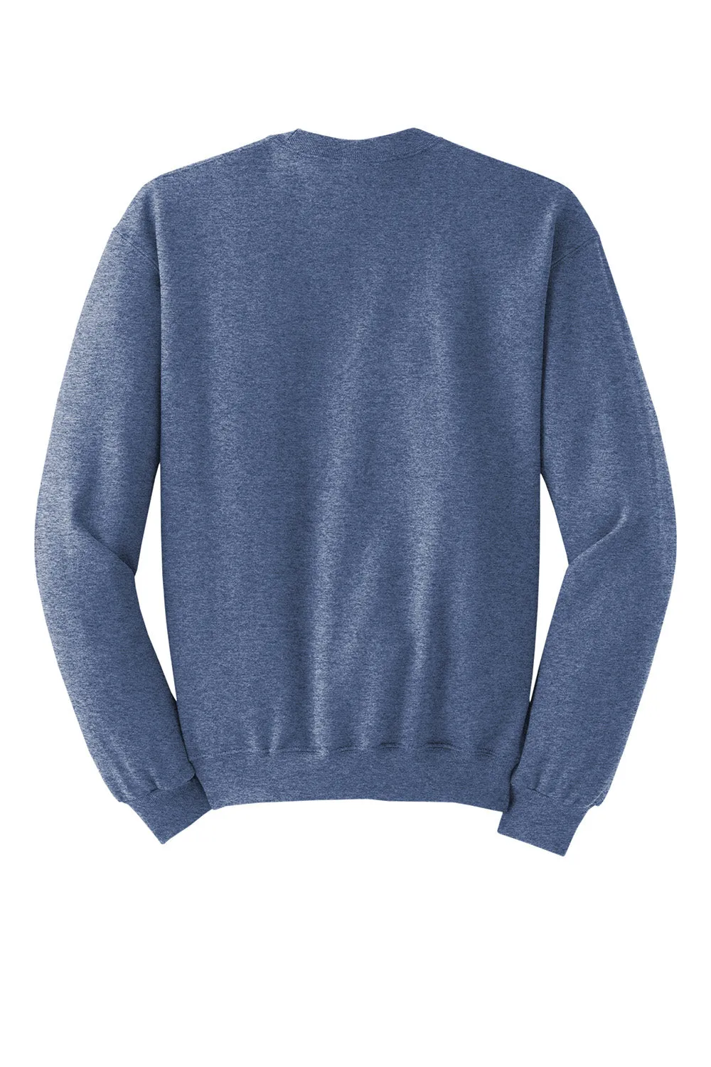 Jerzees Mens NuBlend Fleece Crewneck Sweatshirt - Vintage Heather Blue