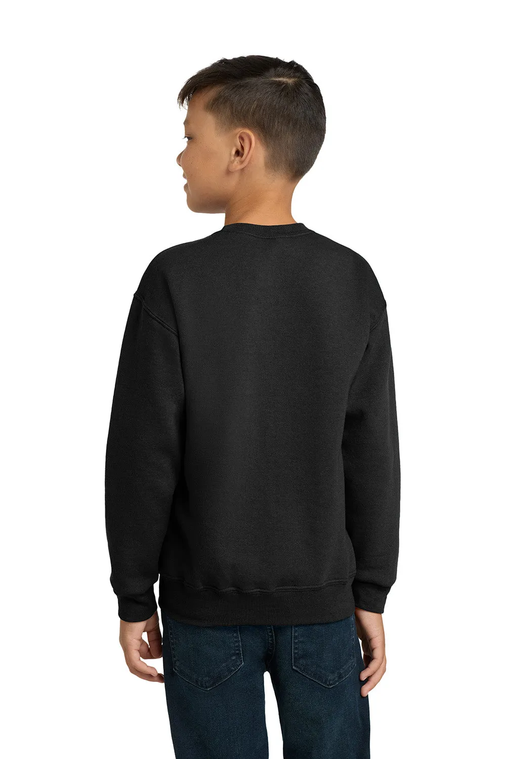 Jerzees Youth NuBlend Fleece Crewneck Sweatshirt - Black