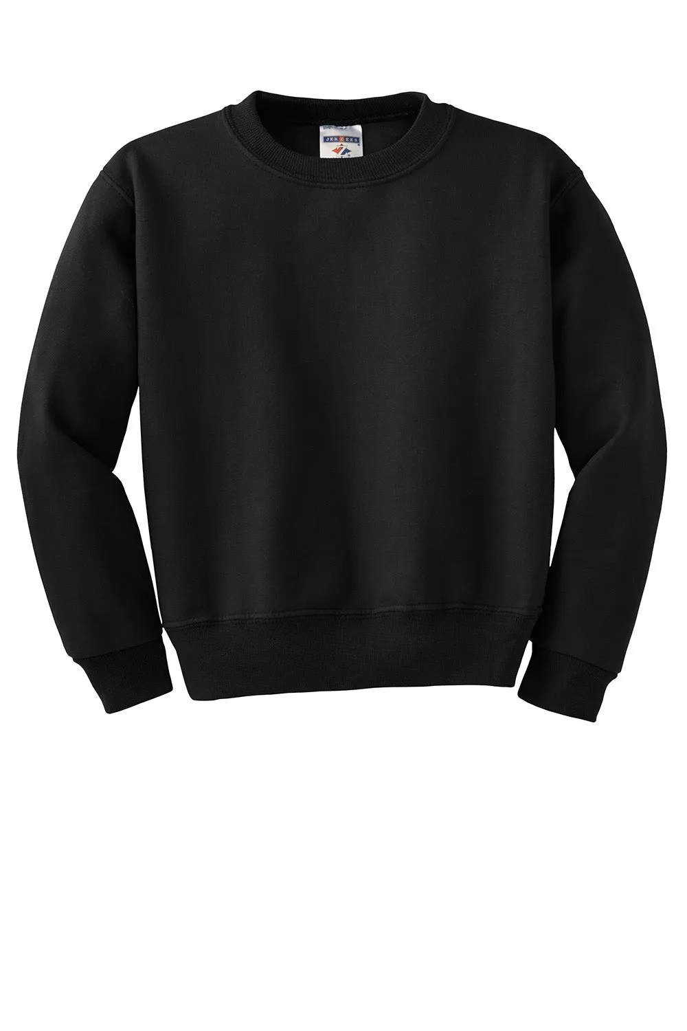 Jerzees Youth NuBlend Fleece Crewneck Sweatshirt - Black