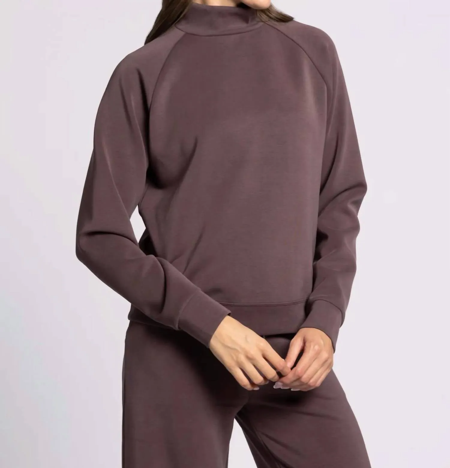 Kai Mockneck Top In Raisin