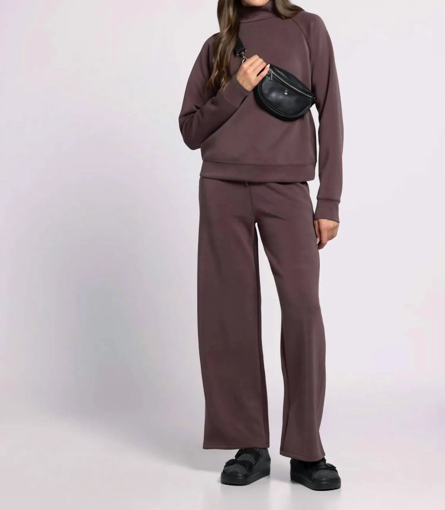 Kai Mockneck Top In Raisin