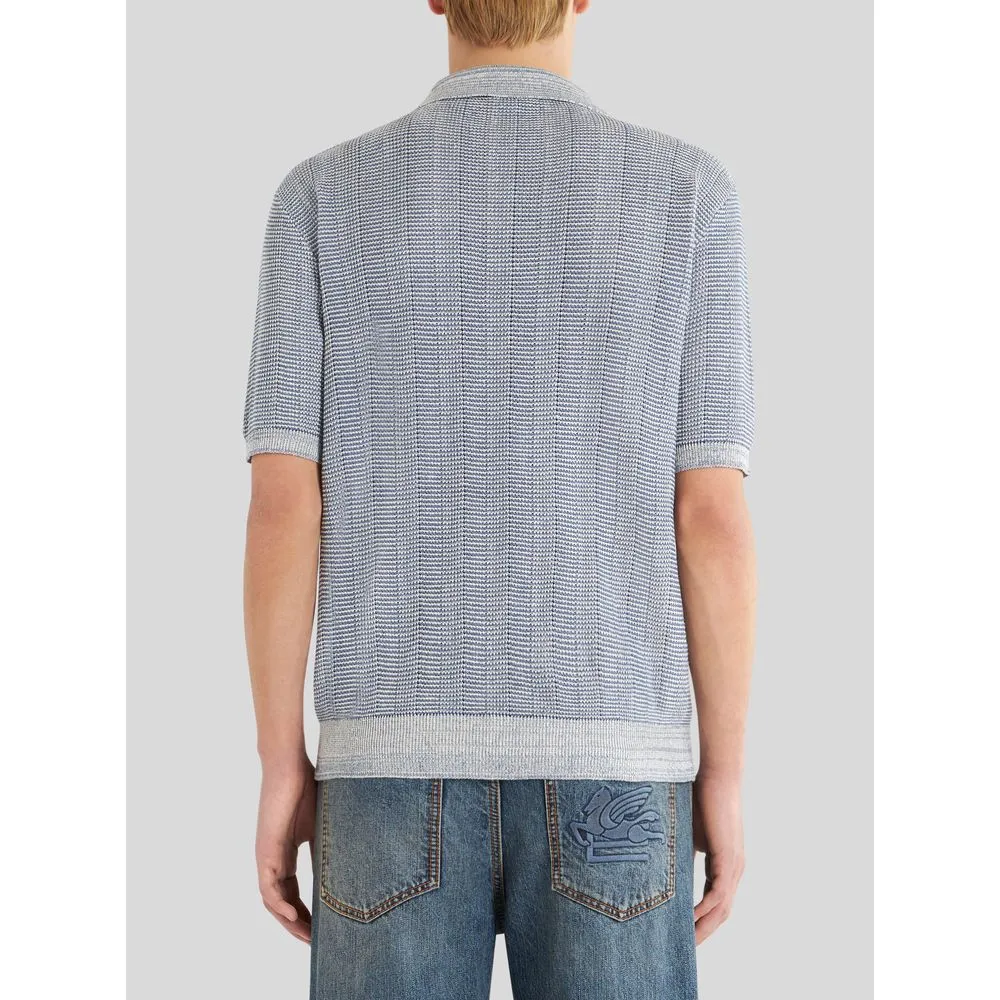 KNITTED POLO SHIRT WITH LOGO