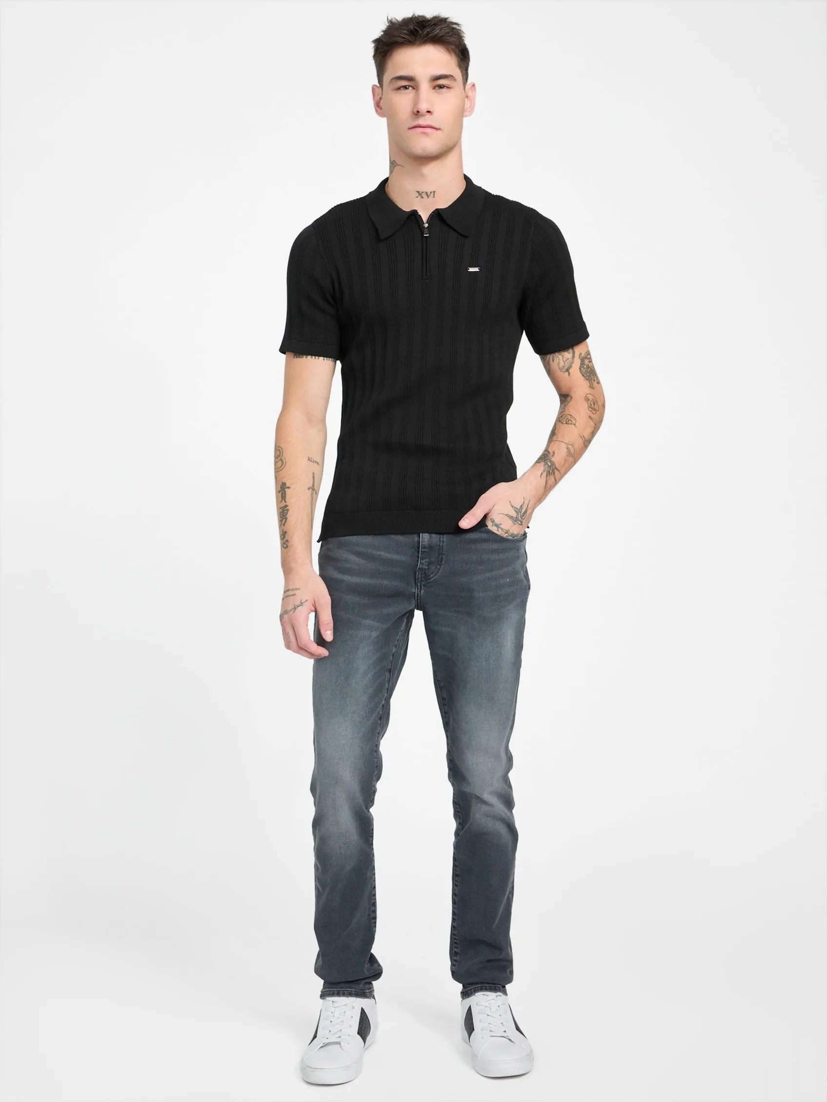 Kylian Johnny Zip Polo