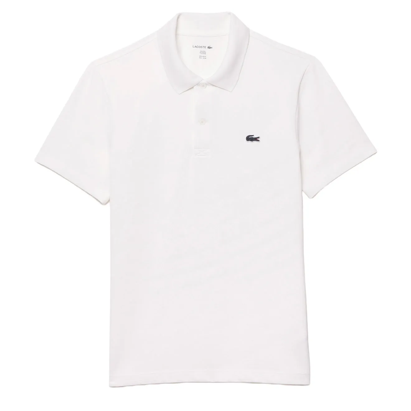 Lacoste Regular Fit Cotton Polo Shirt White