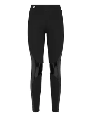 Leggings with Latex Inserts