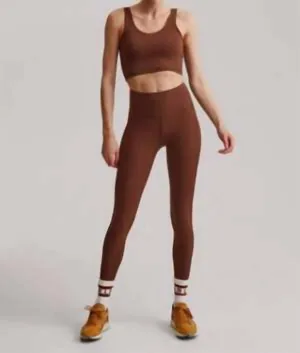 Let's Go Pockets 25 Leggings In Chestnut