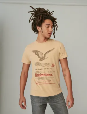 Lucky Brand Budwesier Heights Graphic Tee Ginger Root Lucky Brand