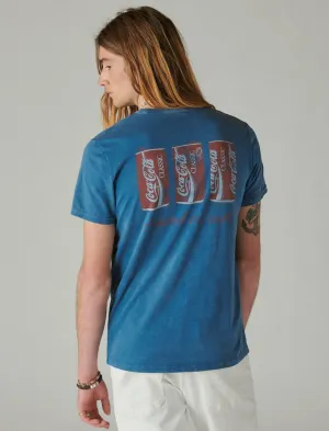 Lucky Brand Coca-Cola Ice Cold Tee Dark Blue Lucky Brand