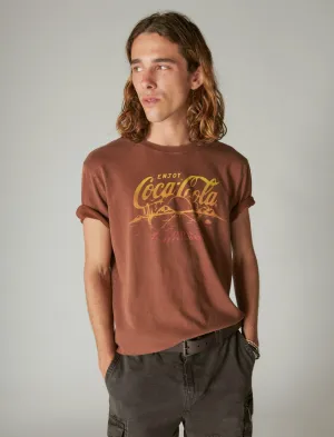Lucky Brand Coca-Cola Road Tee Cinnamon Lucky Brand