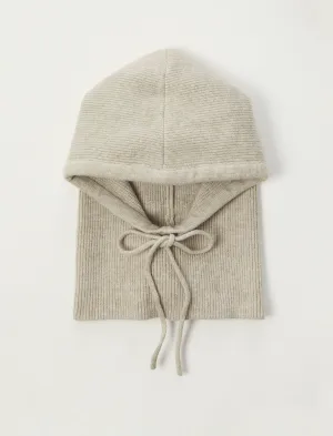 Lucky Brand Hoodie Balaclava Oatmeal/Heather Grey Lucky Brand