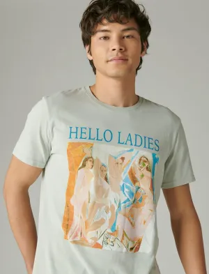 Lucky Brand Picasso Nudes Tee Moonstruck Lucky Brand