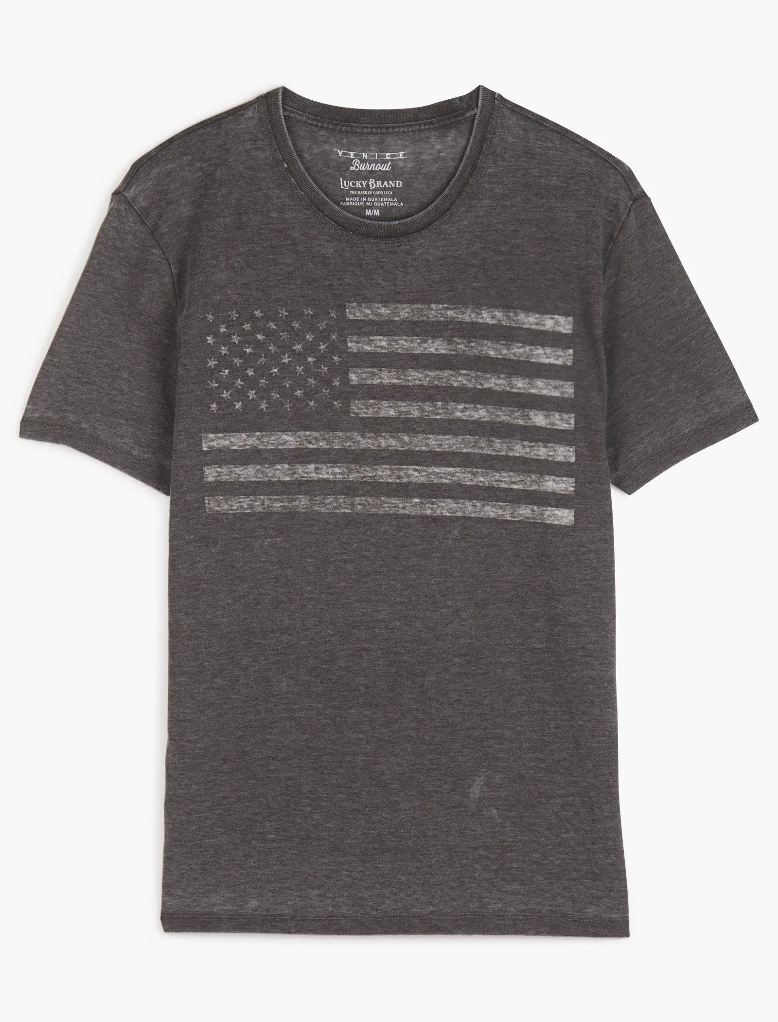Lucky Brand Usa Flag Tee Black Mountain Lucky Brand